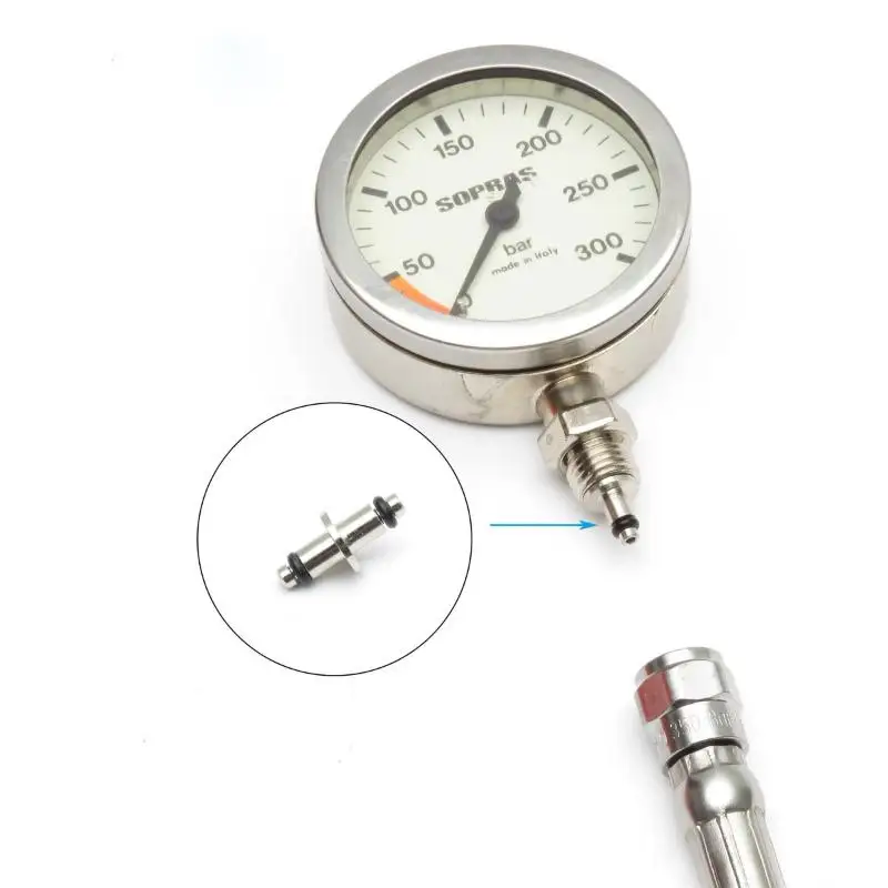 ダイブスイベルスプール（リング付き）高圧ゲージレギュレーター高圧パイプバルブコアダイブスゲージレギュレータースイベルスプール