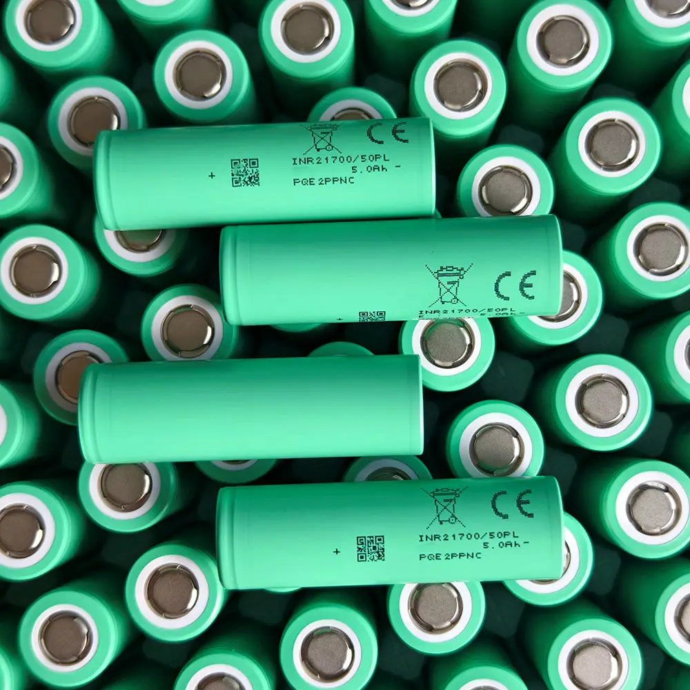 Victpower INR21700 50PL Battery 3.6V 21700 Battery 5000 MAh 125A 25C 21700 Lithium Ion Battery for E-bike and Flashlight