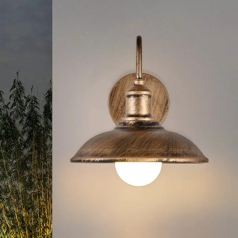 

Outdoor waterproof, vintage wall lamp/bedroom, balcony, hallway and courtyard interior, LED lighting