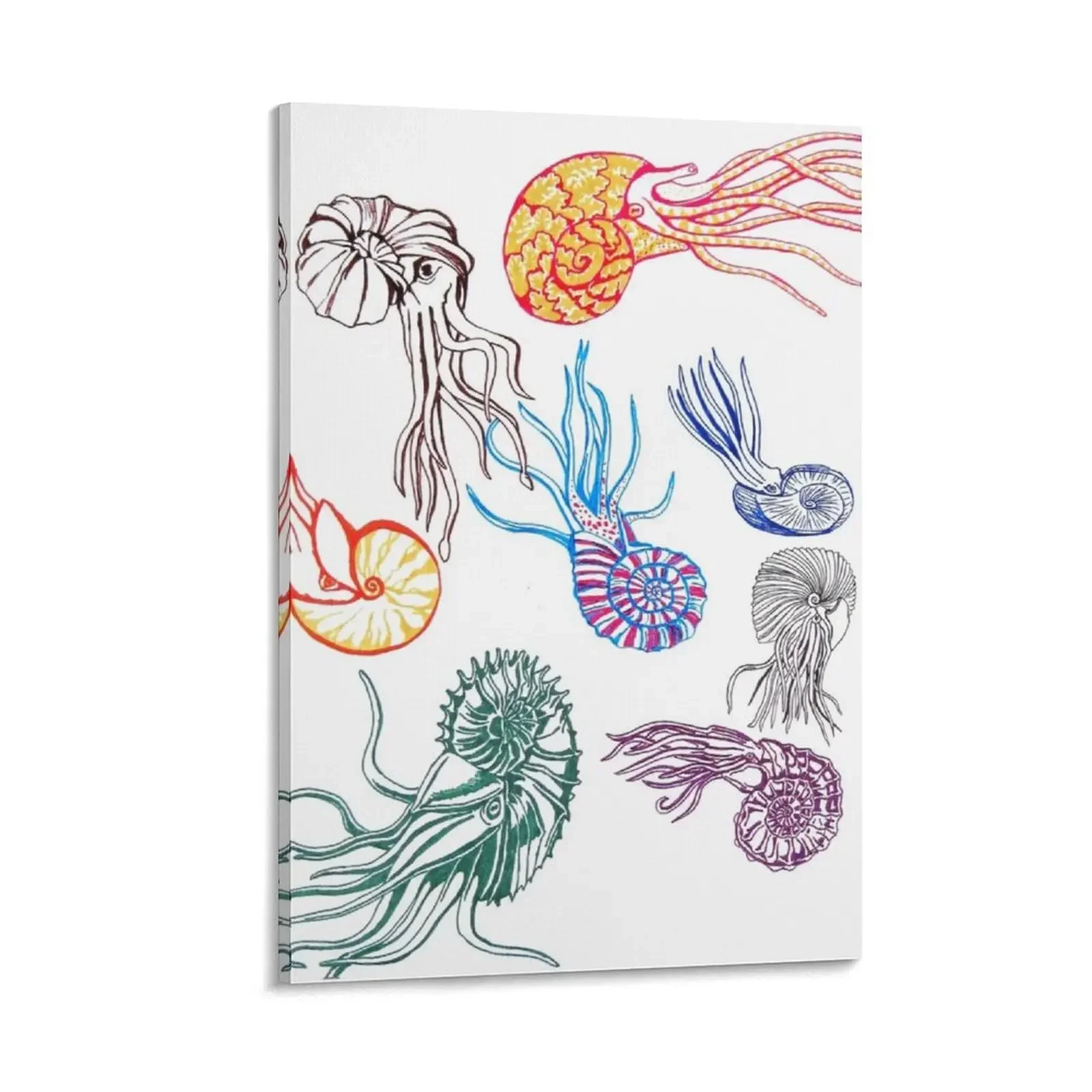 

Ammonites- white Canvas Painting home decoration accessories Decoration bedroom Decorative picture