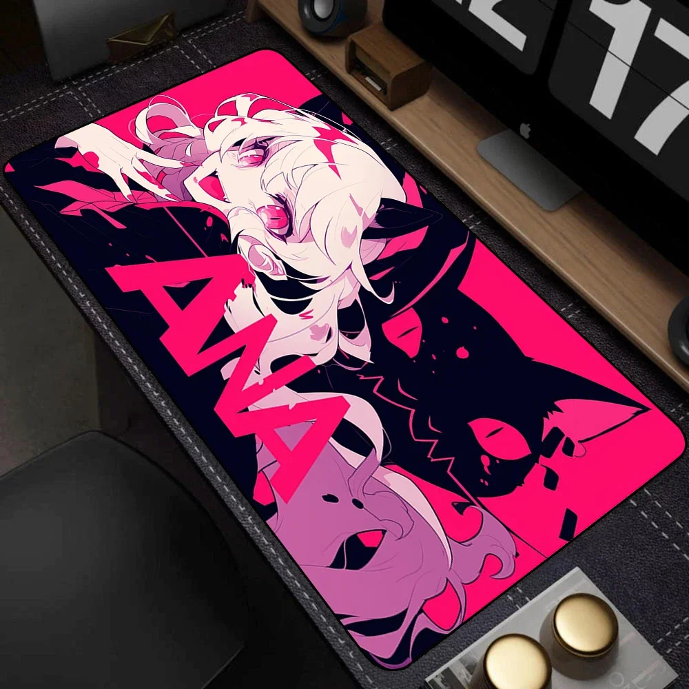 Grande mousepad de jogos sexy anime meninas tapete de borracha mouse computador mouse pad pc gamer acessórios escritório antiderrapante tapete de mesa do portátil