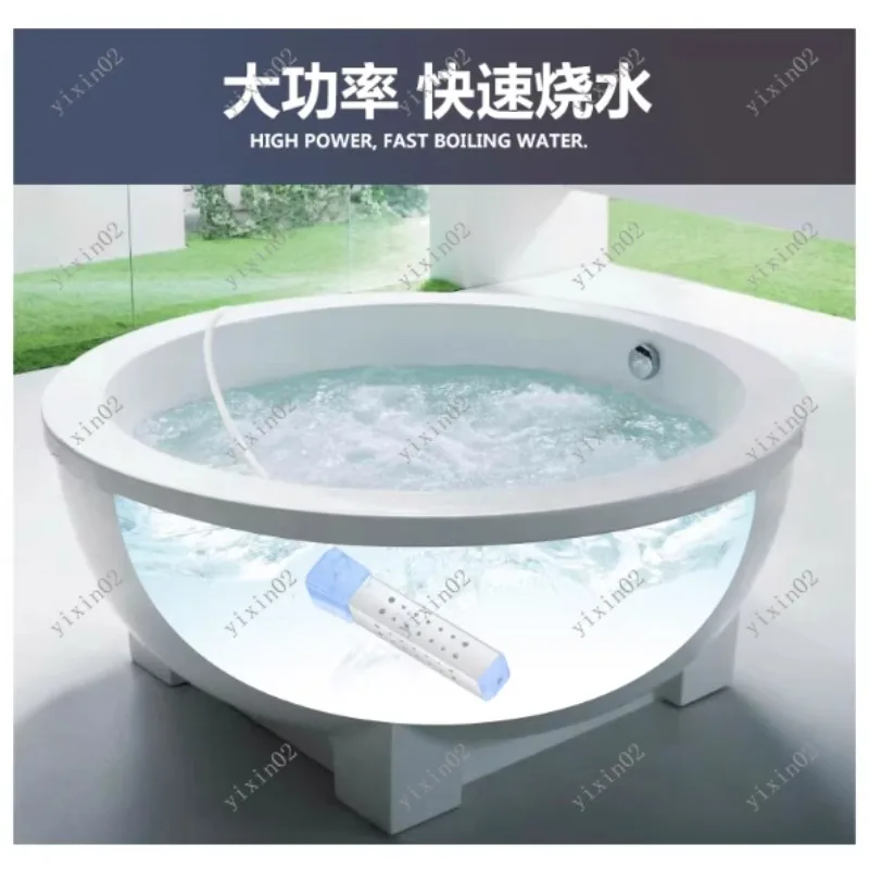 Electric Immersion Water Heater Rod for Home Bath Bucket with Auto Power off Feature - Water Heating Element