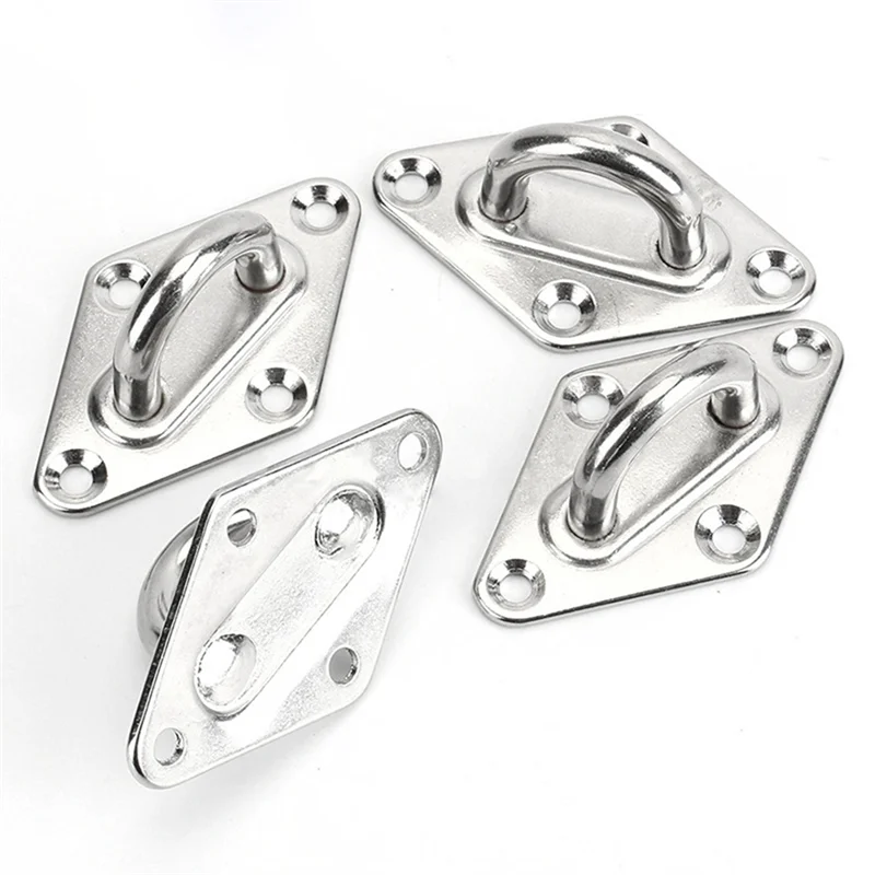 Accessori di ricambio HW per vele parasole Set di reti per parasole con gancio a molla Kit di montaggio per riparo in acciaio inossidabile