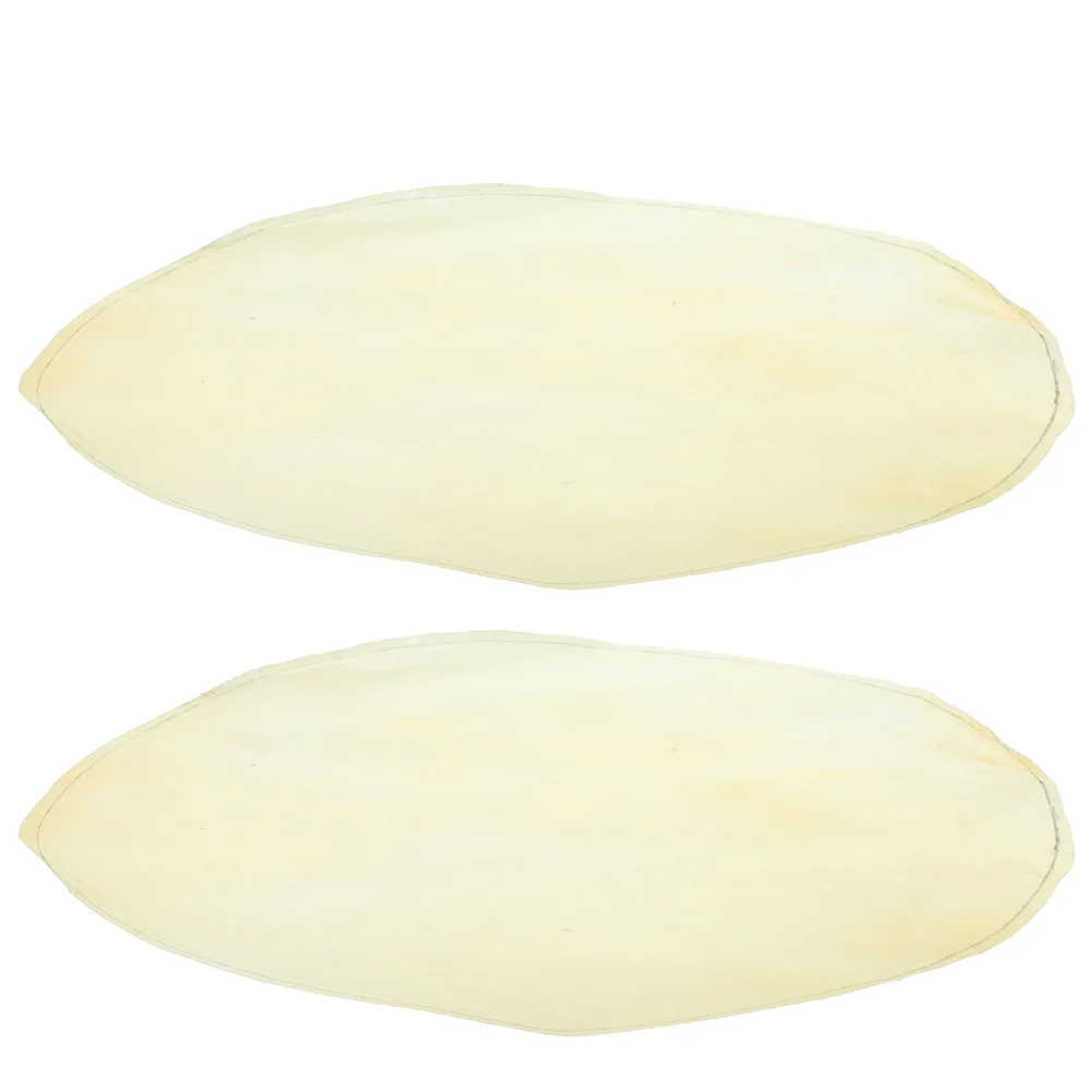 

2pcs Replacement Skin Goatskin For African Hand Drum Round Durable Drum Heads Percussion Parts Instrument Accessories
