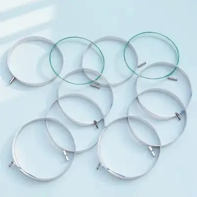 

10Pcs Metal Guzheng String Set Excellent Texture Long Time Use Chinese Guzheng String Replacement Accessories Metal Strings