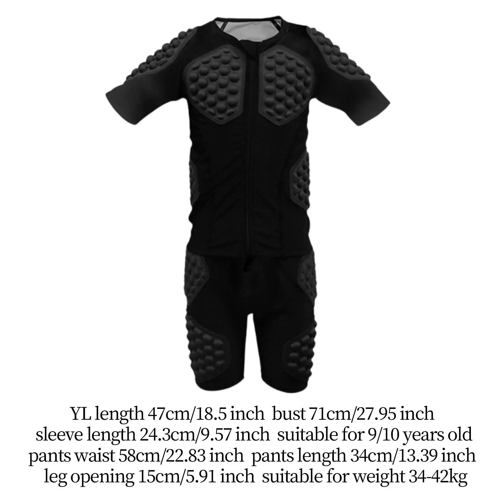 Vêtements de protection de poitrine pour enfants, combinaison légère Anti-chute pour les porteurs de Sports de plein air, Football, basket-ball, garçons et filles