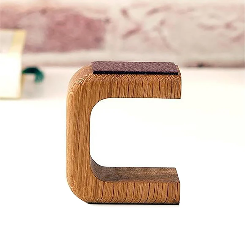 Wooden Watch Holder Jewelry Organizer Display Stand For Bracelet Ring Earring Solid Wood Storage