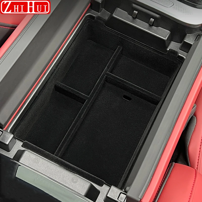 

For Chery EXEED RX 2024 2023 Car Styling Center Console Organizer Storage Armrest Storage Box Modification Auto Accessories