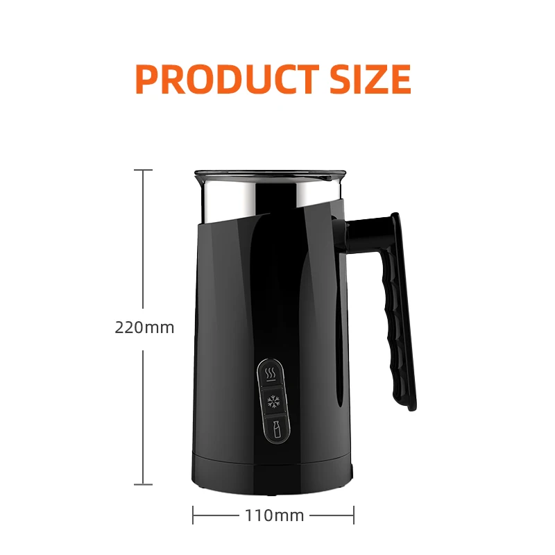 Электрический вспениватель молока, автоматический подогреватель молока, вспениватель для кофе, латте, капучино