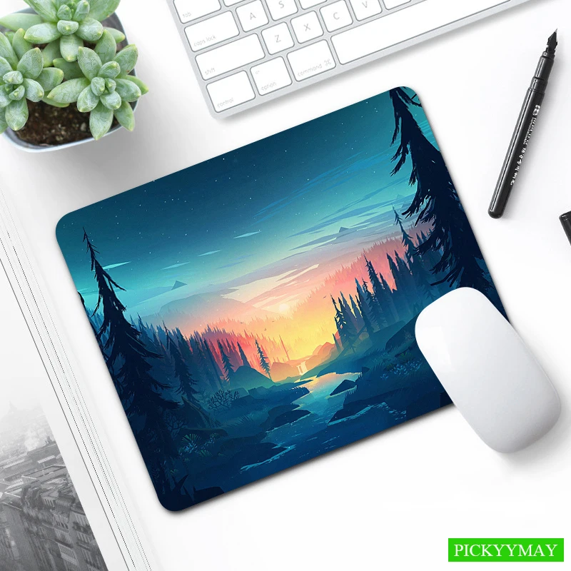 

Scenery Design XS Mouse Pad High Quality Small Desk Mat Rubber Laptop Mousepad 18x22cm Best Mouse Mat Design Desk Pad