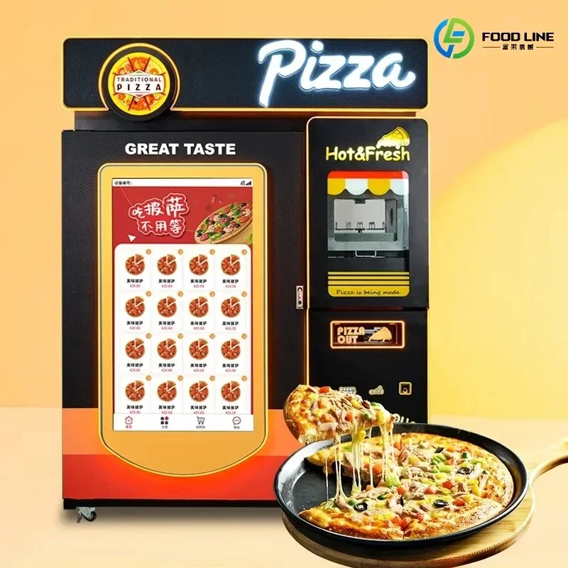 FL Customized Automatic Pizza Vending Machine Price for Convenient Fresh Pizza Delivery