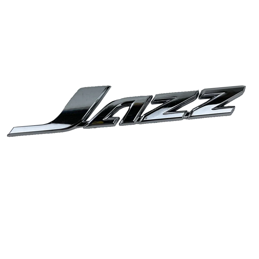 3D Trunk Emblem Abs Car Sticker Badge Decorations Suitable for Honda JAZZ LOGO Fit GK3 GK5 Replace Auto Accessories