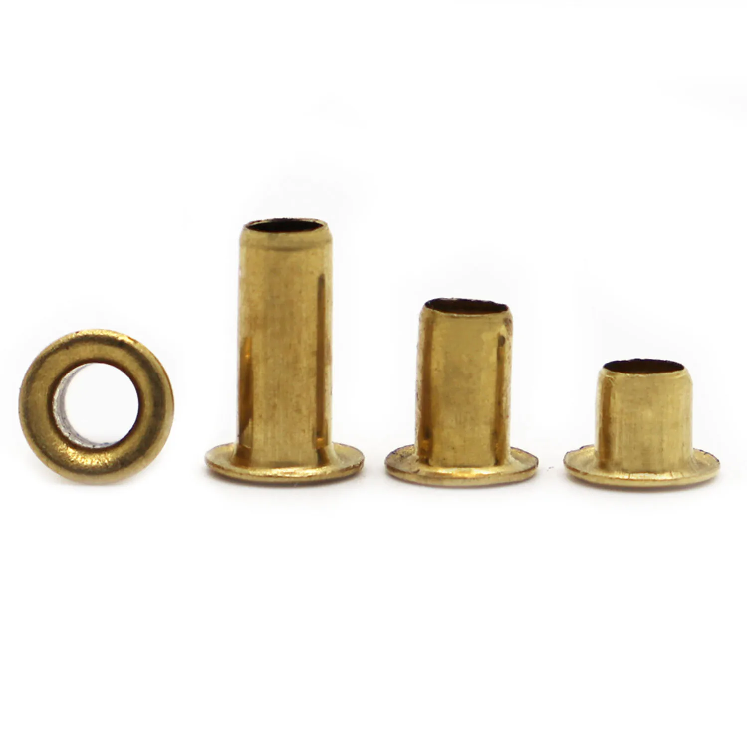 

M0.9 M1.3 M1.5 M2 M2.5 M3 M4 M5 M6 Brass Tubular Rivets Double-sided Circuit Board PCB Nails Copper Hollow Rivet Nut GB876