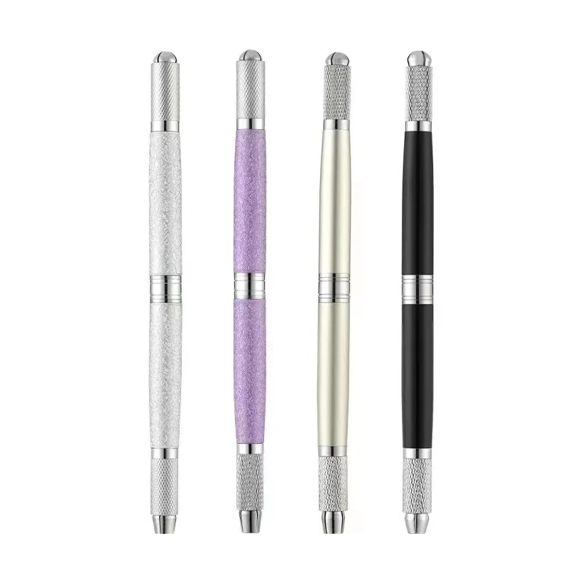 Double-headed tattoo handmade pen half a dozen fog pen tattoo eyebrow pencil craft pen tattoo blade handmade mist eyebrow pencil