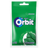 Orbit Spearmint Sugar-Free Chewing Gum 29 g