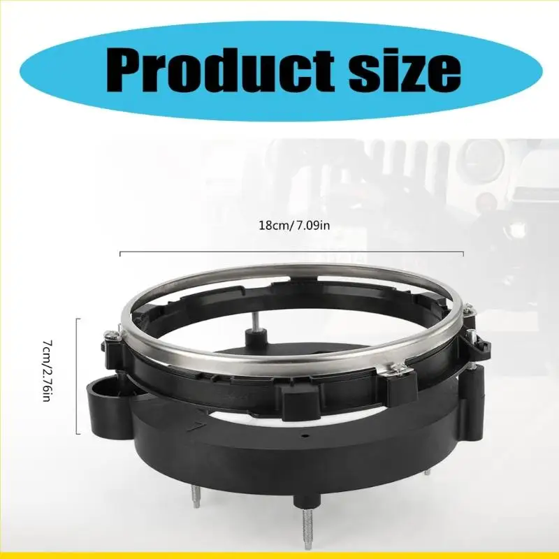 

1 Pair Headlight Bulb Brackets Buckets 110383 110384 for 1997-2006 Replacement Front Head Light Bulb Bracket Bucket