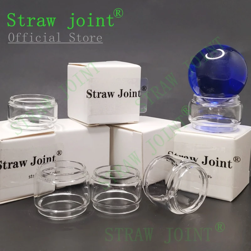 

Straw Joint 5PCS Clear Bulb Glass Base Tube for QP design violator JuggerKnot mini v2 MR VAPTIO SOLO 2 F2 fatality 28 M25 Gata