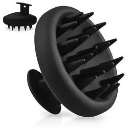 Soft Silicone Hair Scalp Massager Shampoo Brush, Upgraded Hair Scalp Scrubber for Dandruff Removal for Wet Dry Hair Scalp Brush