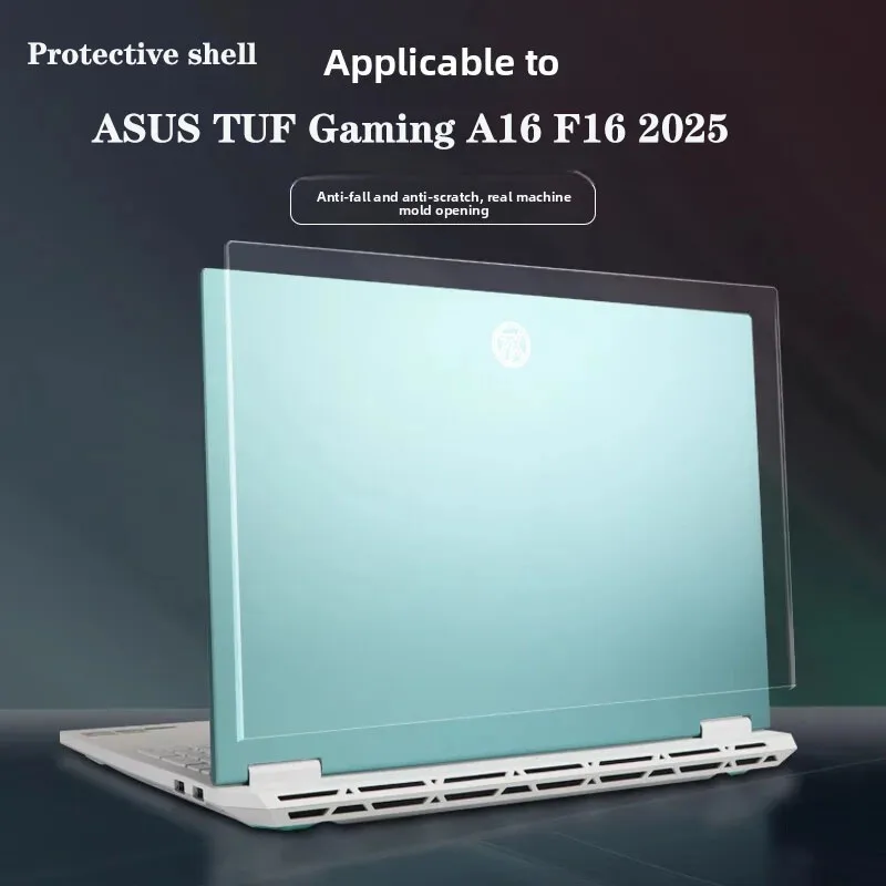 For ASUS TUF Gaming A16 F16 2025 FA608 FX608 Computer protective case laptop hard shell anti-falling body computer case