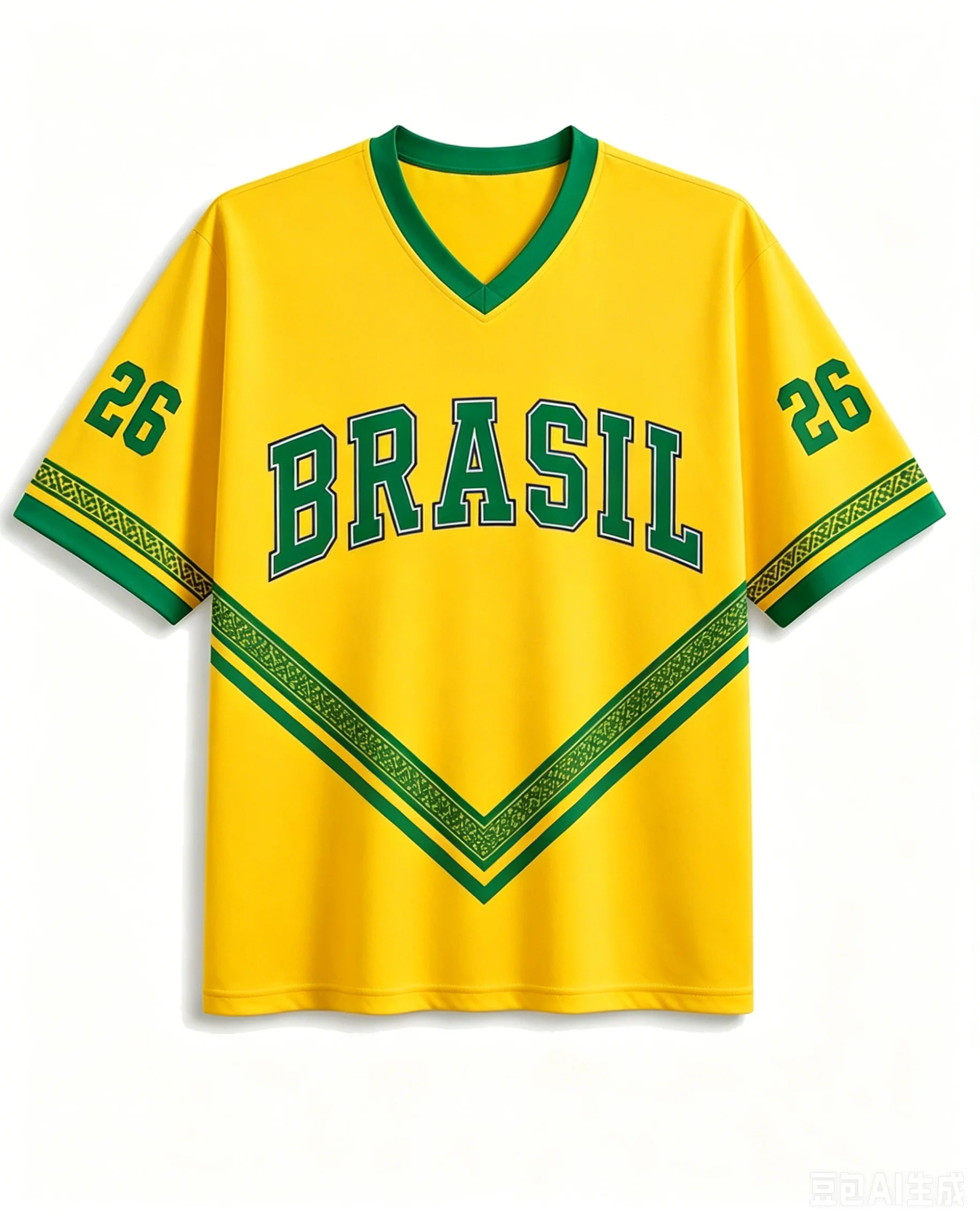 2026Unisex Adult & Children Oversized Casual Short-Sleeve T-Shirts for Brazil Fans, Outfits for Watching Matches At The Stadium