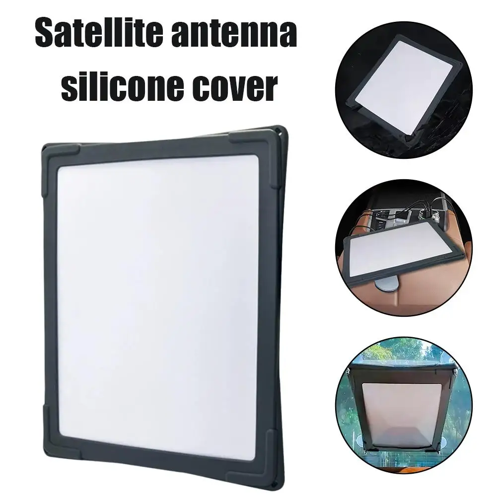 For Starlink Mini Satellite Antenna Silicone Case Anti Scratch Corner Protector Portable Shell For Starlink Mini accessories