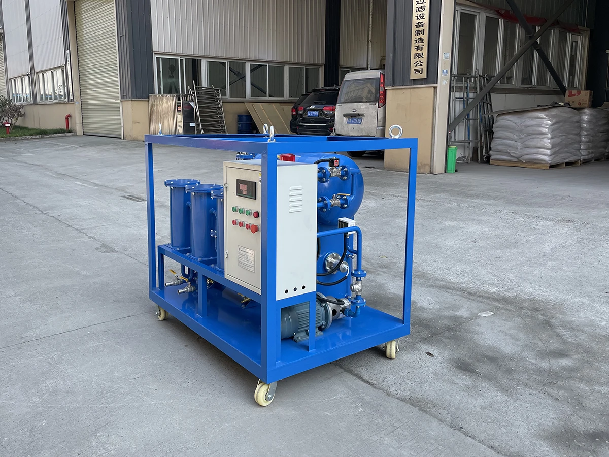 آلة تنقية زيت المحولات المحمولة ZY من النوع المحمول لتنقية زيت المحولات #5