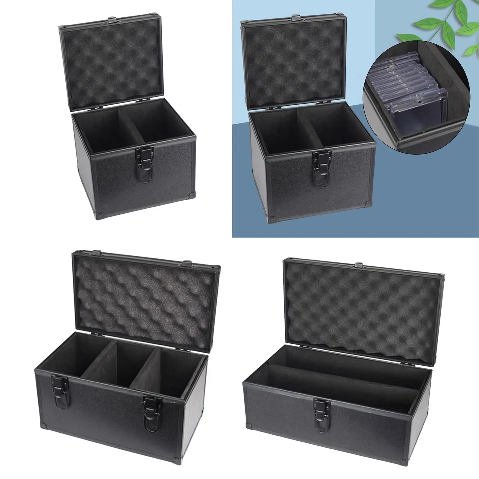 Collection Holder Space Saving Carrying Case for Rating Cards Baseball Card Rigid Cards Graded Cards Gathering Sports Cards