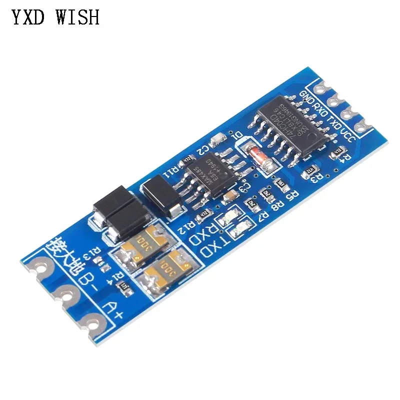 10pcs TTL Turn To RS485 Module Hardware Automatic Flow Control Serial UART Level Mutual Conversion Power Supply DIY Tools Kit
