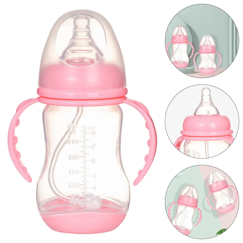 

Детская бутылочка для молока, компактная, портативная, легкая чашка для кормления младенцев, малышей и детей, легко моется, для обучения питью