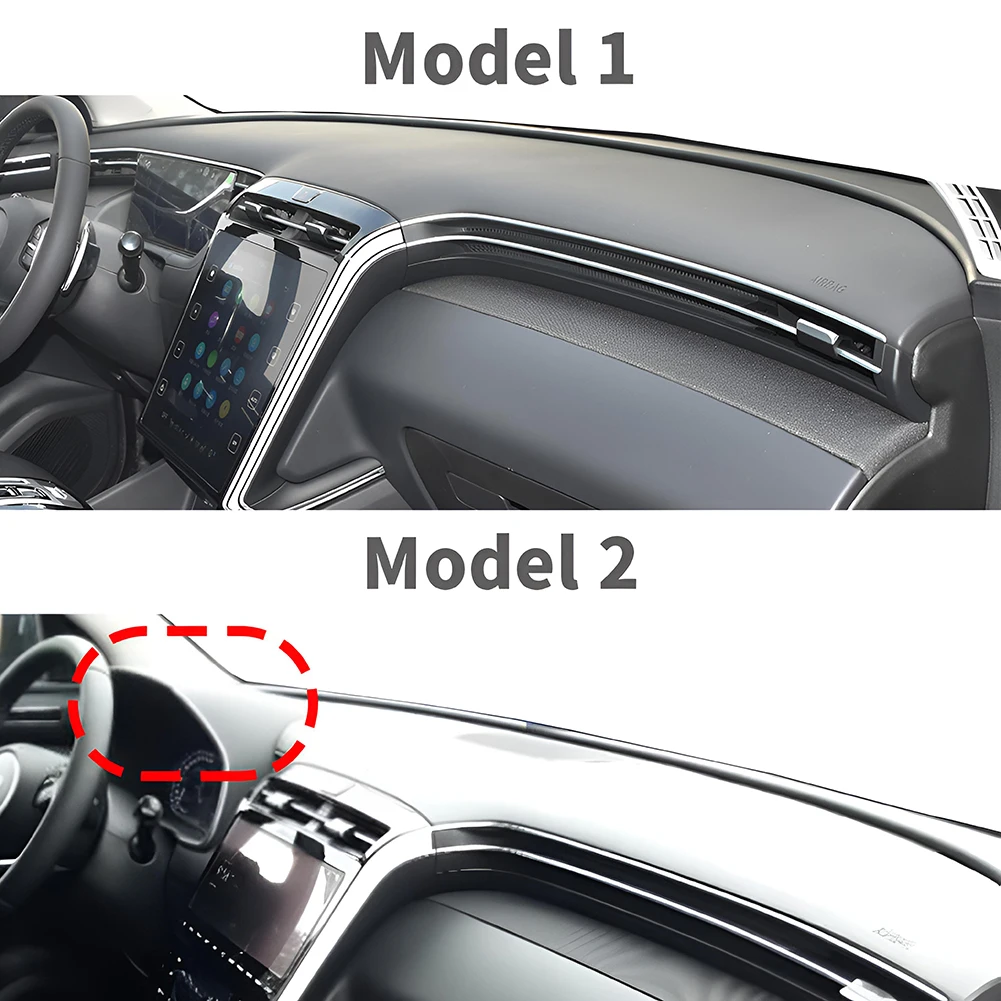 Dash Mat Dashmat for Hyundai Tucson Nx4 2021 2022 2023 2024 2025 N Line CAR Dashboard Cover Pad Sunshade Protective Carpet - Image 2