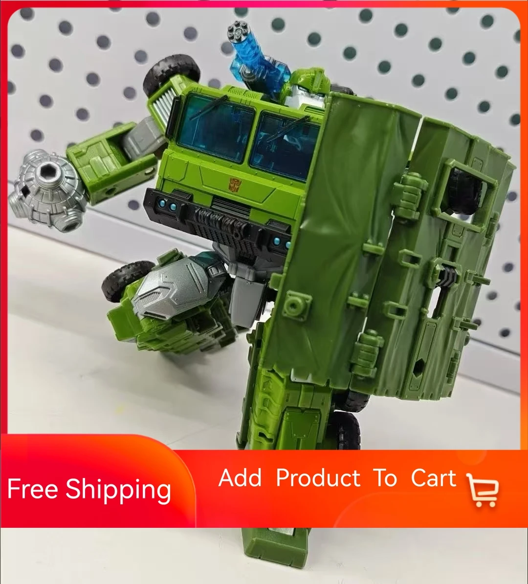 In Stock Transformation Toys Prime Universe Bulkhead Action Figure Variability Deformable Robot Autobot Model Boy Gift