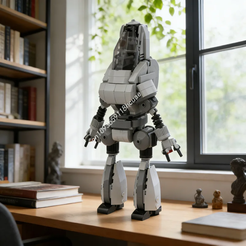 

Набор строительных блоков MOC Protectron, 365 деталей, конструктор, рождественский подарок, игрушка для сборки своими руками, развивающий конструктор, креативная идея для детей