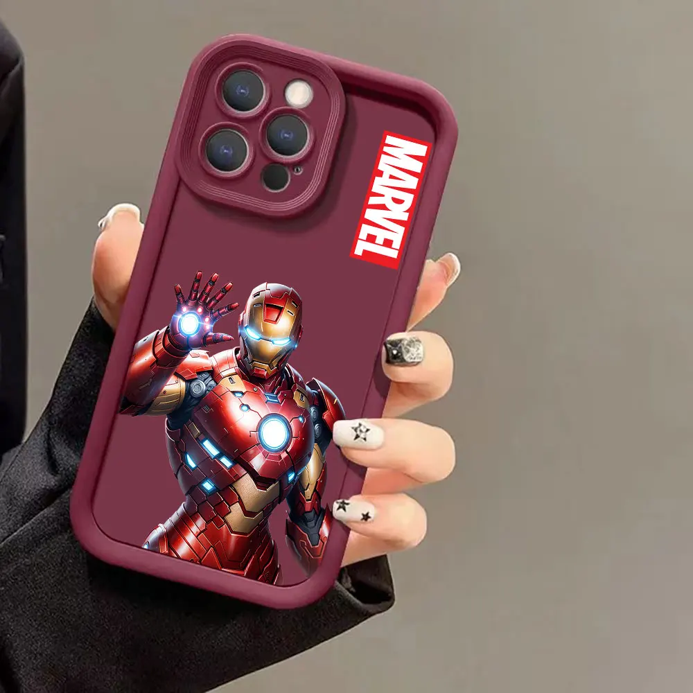 Marvel Hero Iron Man Case For Samsung Galaxy A52 A71 A55 A54 A51 A50 A73 A35 A34 A33 A32 A31 A30 A25 A24 A23 A21S A20S A13 Cover