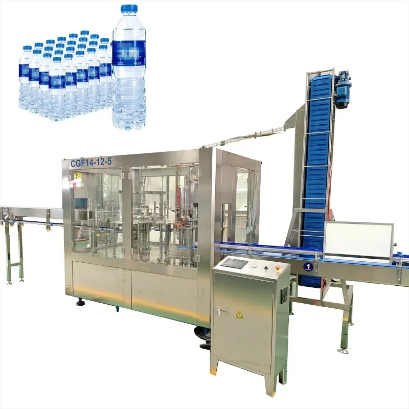 【Seller's Recommendation】Manufacturing Automatic Plastic Bottle Pure Mineral Drinking Soda Water Liquid Filling Packaging Machin
