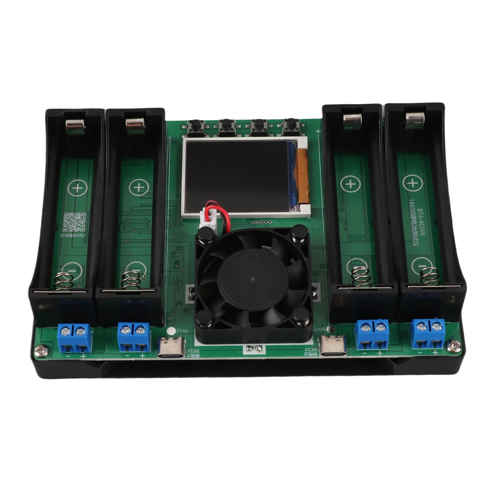 اختبار المقاومة الداخلية لقدرة البطارية وحدة كاشف طاقة بطارية الليثيوم الرقمية المزدوجة من النوع C مقياس اختبار بطارية الليثيوم #1