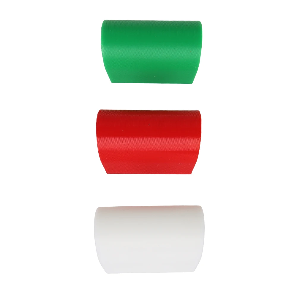 3 pz/set Griglia Auto Pinze Decorazione Per Fiat Abarth Griglia Anteriore Clip-On 595 Series3 Italiano Tricolore 2008-2016 Verde Bianco Rosso