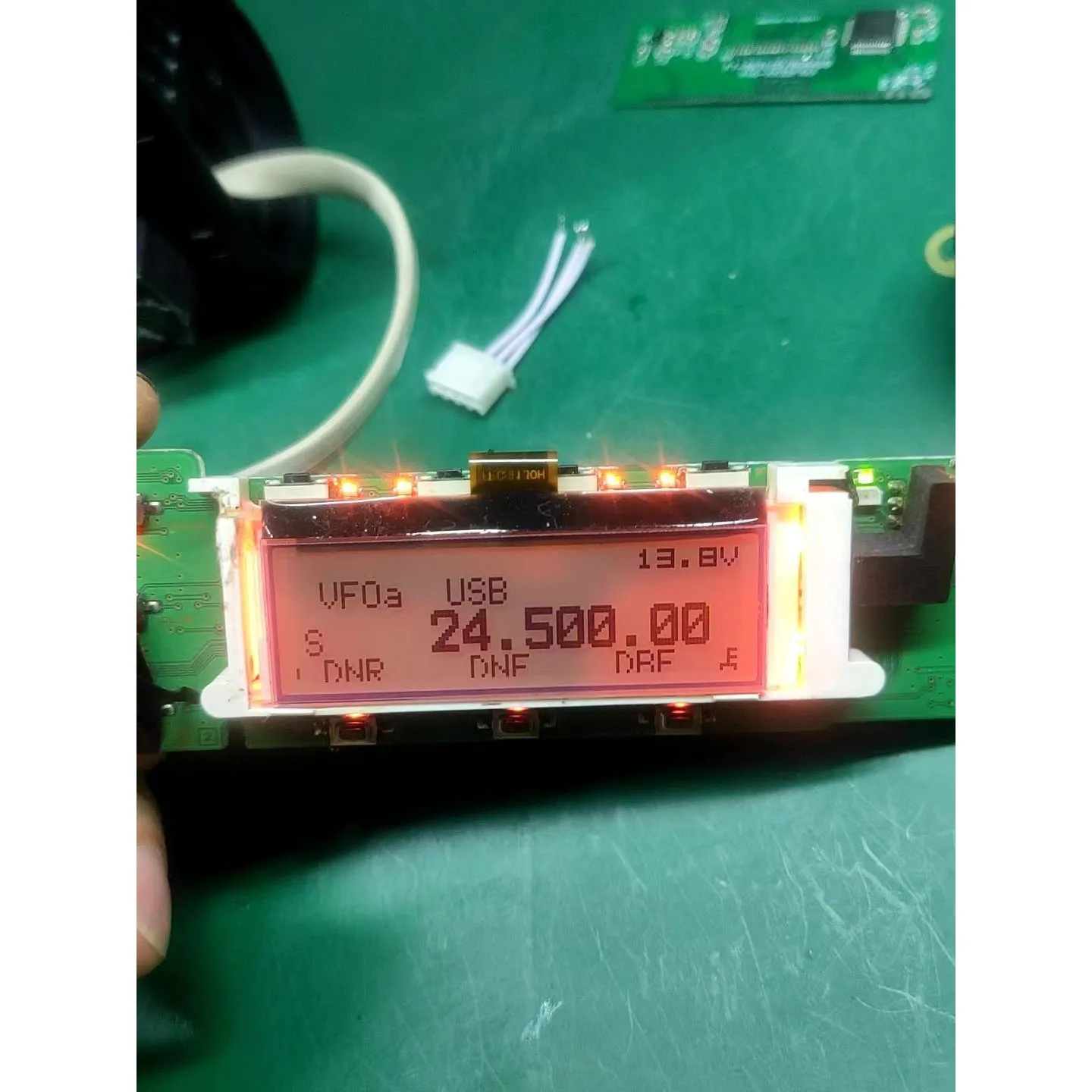 Imagem -03 - Lcd Alternativa para Yaesu Ft857 Ft957d Lcd Display Parte Substituição Zebra Stripes Problema