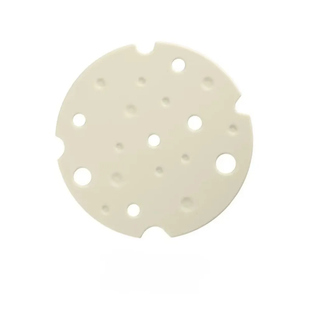 Practical Silicone Pot Mat Cheese Shape Oil Stain Resistant Coaster Mat Anti-Scalding Kitchen Mat Household