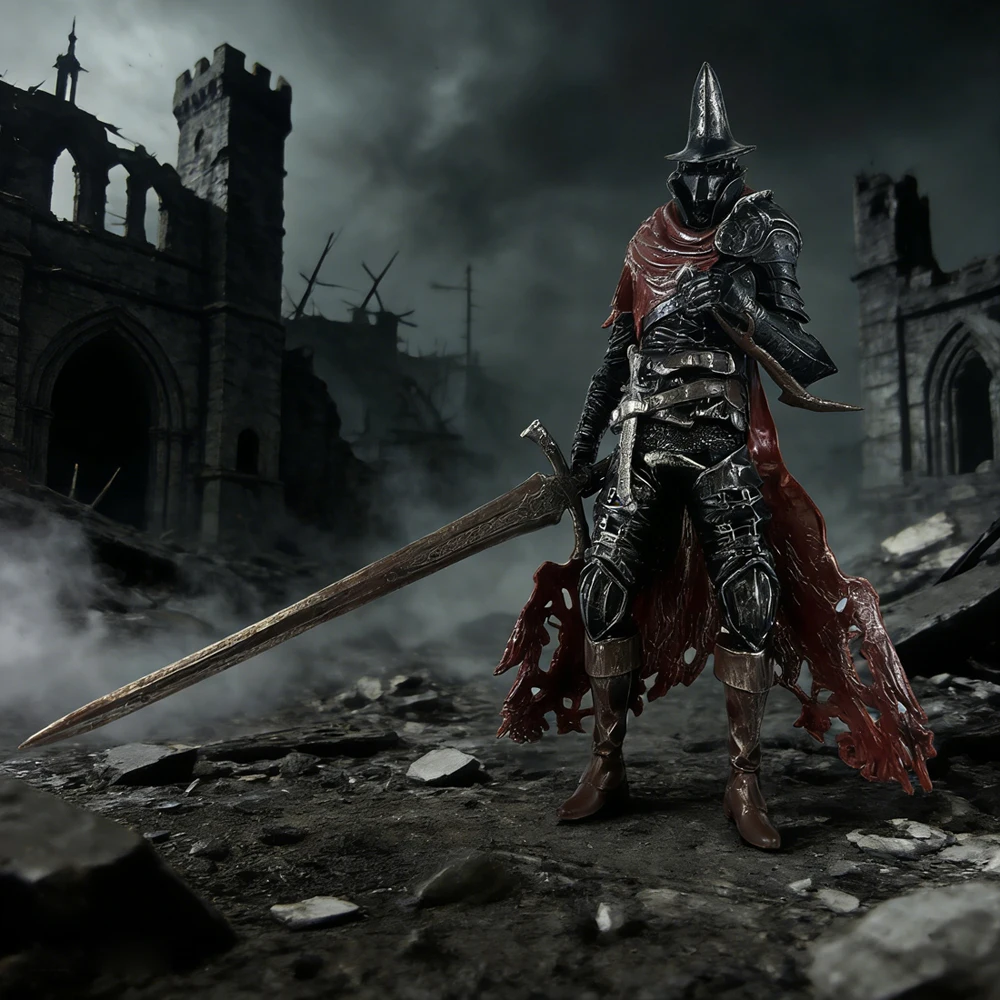 Figura de Dark Souls 3, Los Guardianes del Abismo, Figura de Anime de la Legión Inmortal de Farron, Modelo Coleccionable