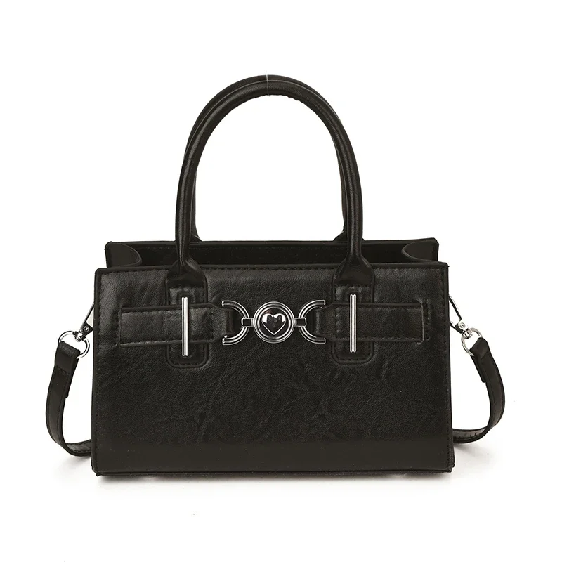 

Luxury Minimalist Diaper Bags For Women: Classic Designer Leather Shoulder Bag, Elegant Simple Vintage Fashionable Tote Bag