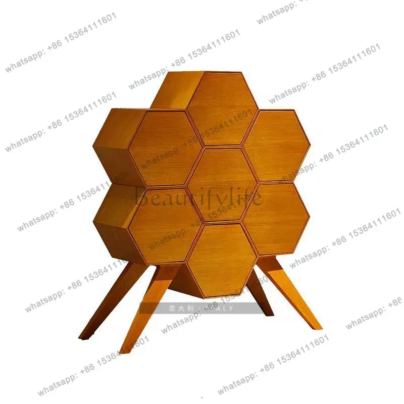

2026 French Chinese style solid wood sideboard bedroom vintage chest of drawers