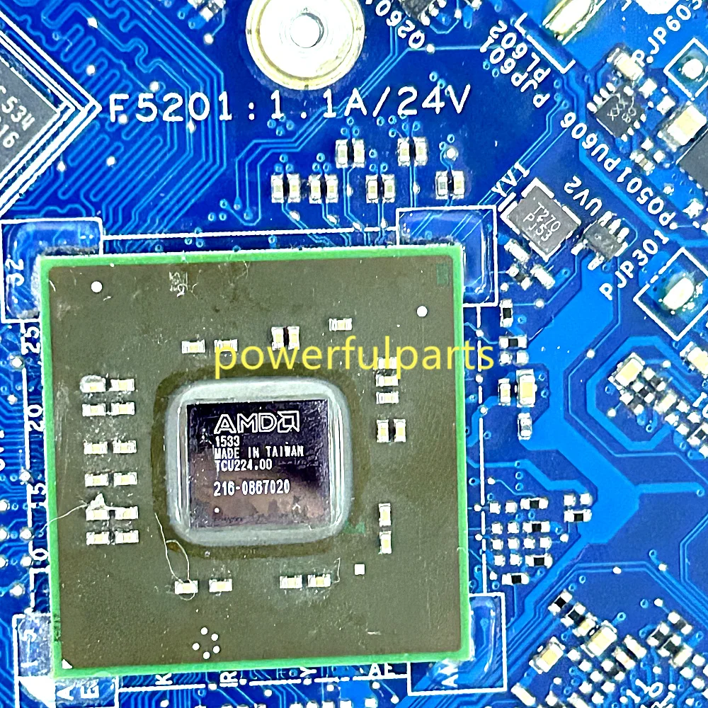 AAL15 LA-D071P For Dell Inspiron 15 5459 5559 5759 Laptop Motherboard 0T66WJ  0F1J0W  0YVT1C Working OK