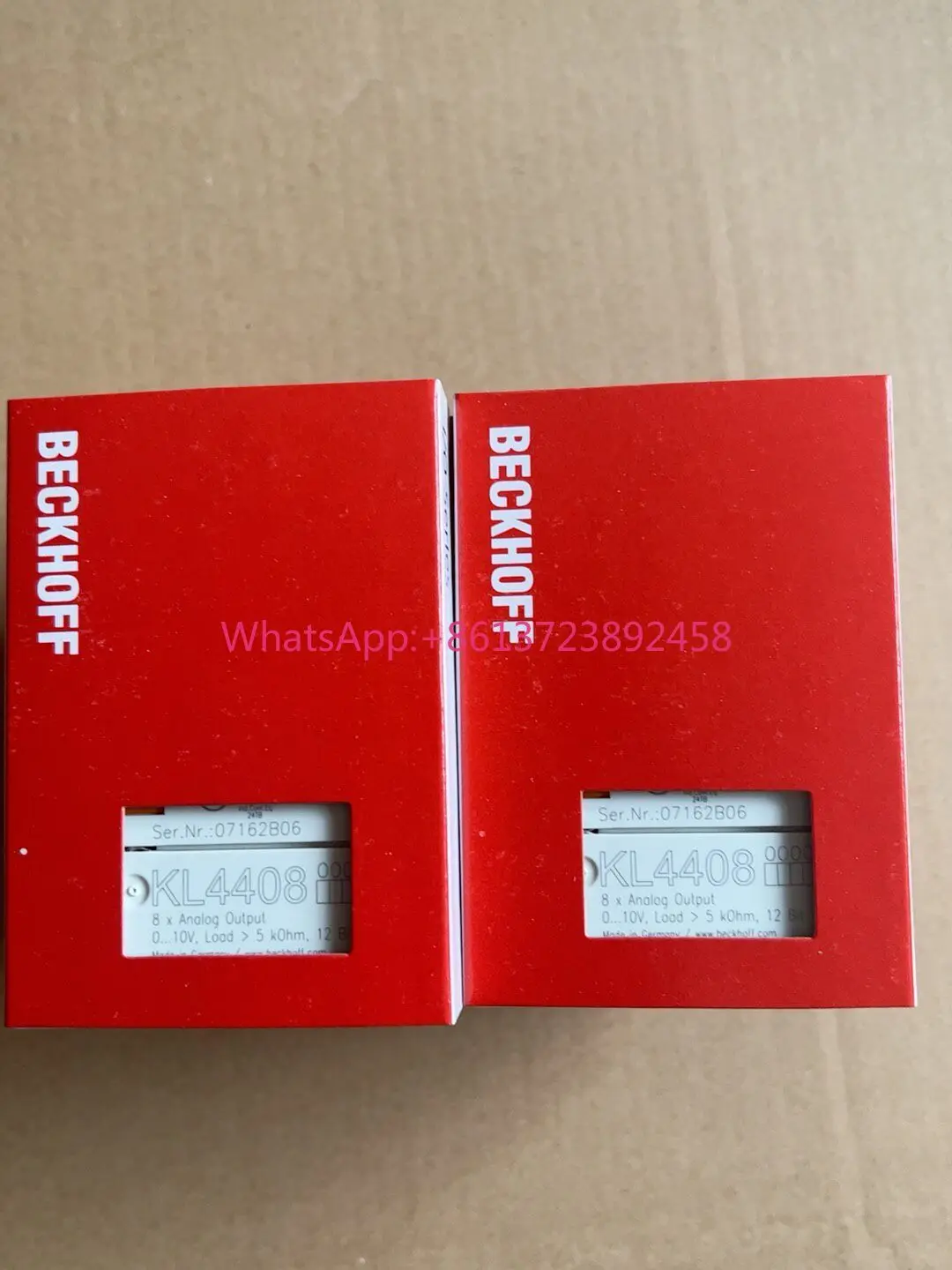 

Beckhoff module KL4408 high quality