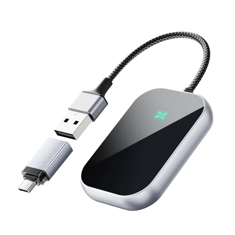 GO-adaptateur Carplay sans fil convertir Carplay filaire vers adaptateur Carplay sans fil pour Iphone IOS 10 + et pour Android Auto