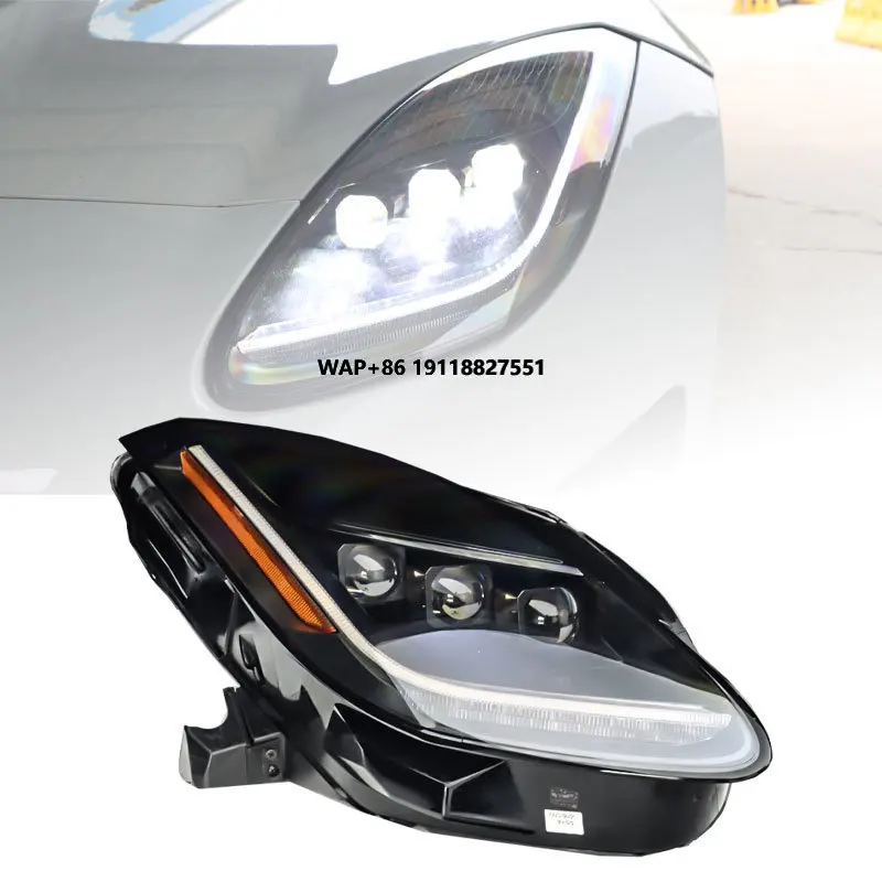 For Upgrade Old LED Headlights to New Ultra-Bright 6000K 360 Degree LED Headlights for F-Type 2013-2019