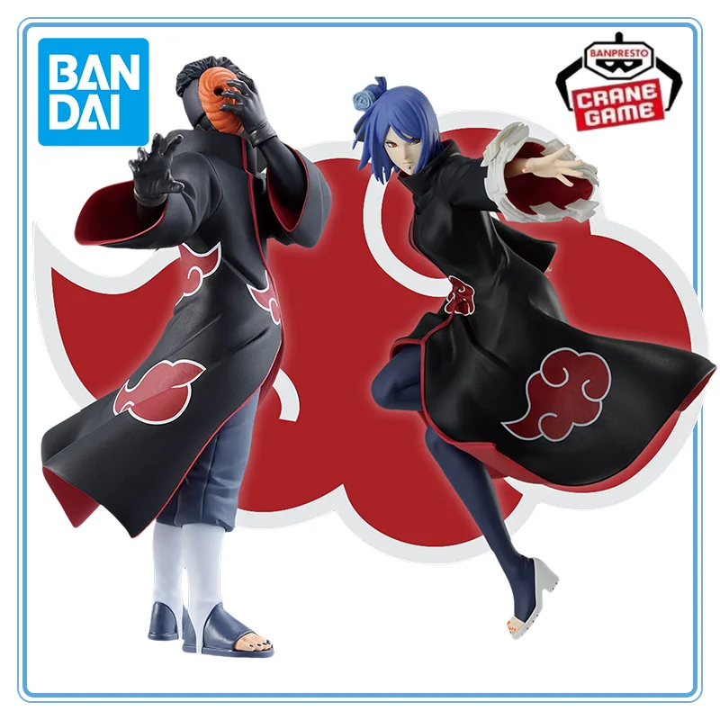 

BANDAI BANPRESTO Original Naruto Shippuden VIBRATION STARS TOBI - KONAN Anime Cartoon Garage Kit Action Figure Gifts Toys Model