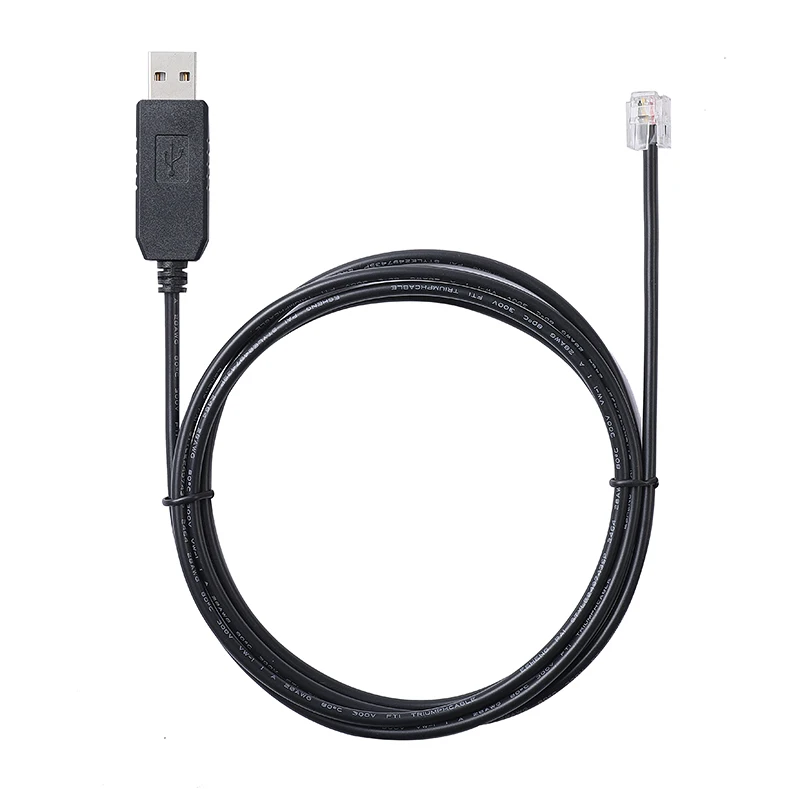 FTDI USB RS232 Serial to RJ11 6P4C Prograaming Cable for Applied Motion Step Motor Drives ST5 ST10 STM23Q