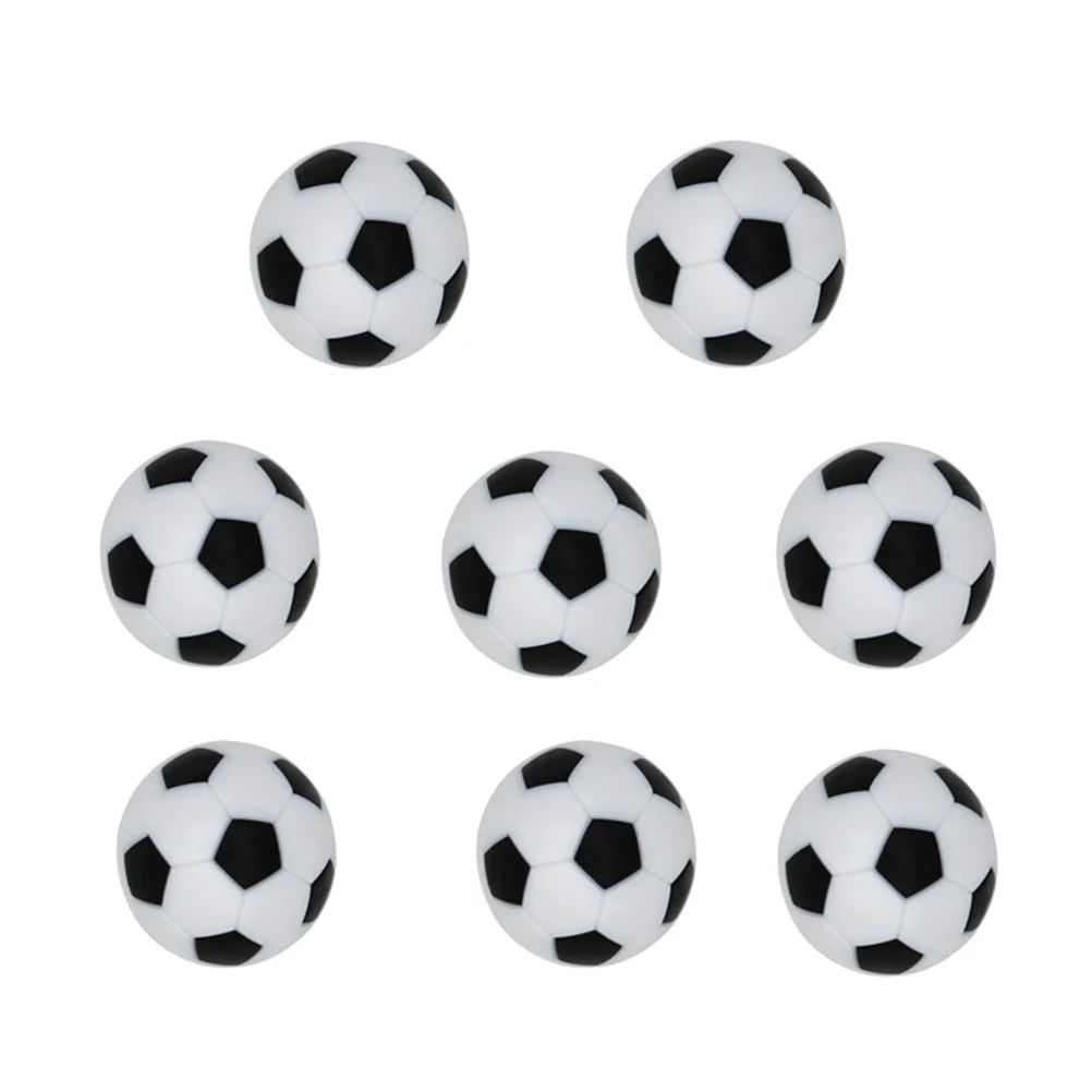 

8Pcs 32Mm Football Machine Accessories Strong Plastic Replacement Football Balls Fit Most Soccer Game Tables Home Use