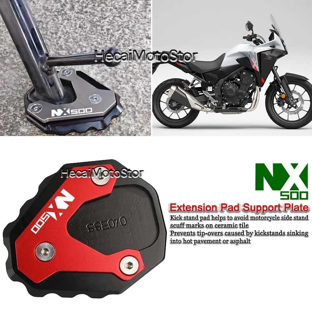 

For Honda NX500 nx500 Motorcycle accessories modified side foot braces and enlarged seat side brackets