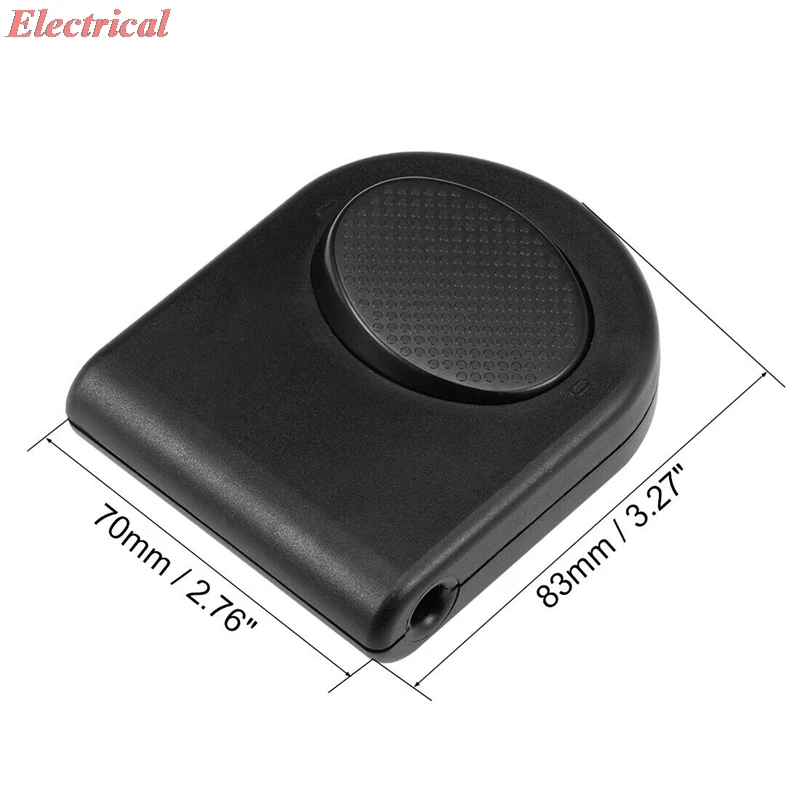Inline Foot Pedal Push Lamp Switch,Step Button Light Control ON/Off Black